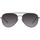Hodinky & Bižuterie sluneční brýle Prada Occhiali da Sole  PR54ZS 1BC09S Stříbrná       
