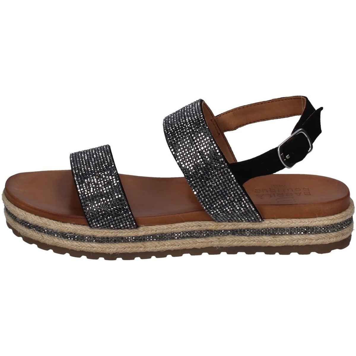 Levně Barrila' Boutique Sandály BC629 Černá
