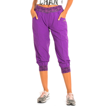 Textil Ženy Teplákové kalhoty Zumba Z1B00165-LILA Fialová