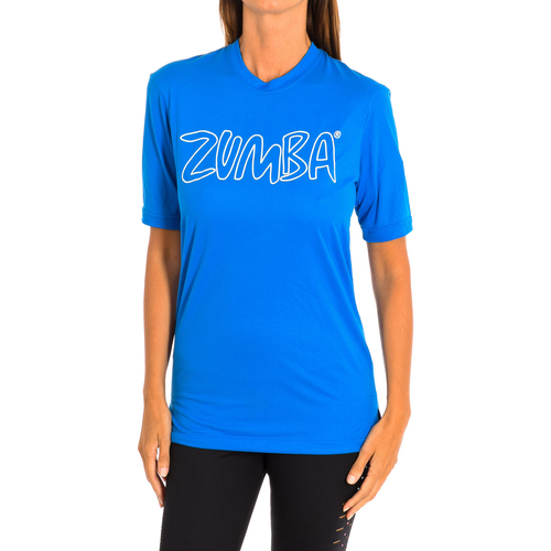 Textil Ženy Trička s krátkým rukávem Zumba Z2T00153-AZUL Modrá