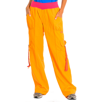 Textil Ženy Teplákové kalhoty Zumba RN131301-CB55701-ORANGE Oranžová