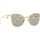Hodinky & Bižuterie sluneční brýle Prada Occhiali da Sole  PR50ZS ZVN04T Zlatá