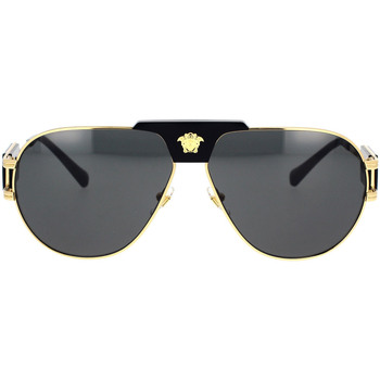 Hodinky & Bižuterie sluneční brýle Versace Occhiali da Sole  VE2252 100287 Zlatá