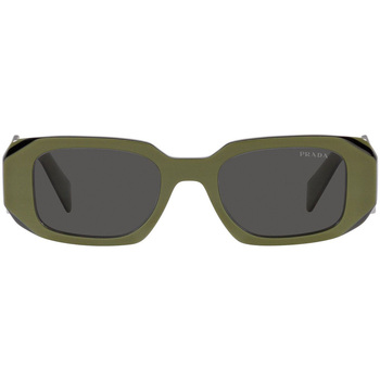 Hodinky & Bižuterie sluneční brýle Prada Occhiali da Sole  PR17WS 13N5S0 Zelená
