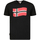 Textil Muži Trička s krátkým rukávem Geographical Norway SX1078HGN-BLACK Černá