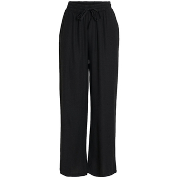 Textil Ženy Kalhoty Vila Noos Pricil Pants - Black Černá