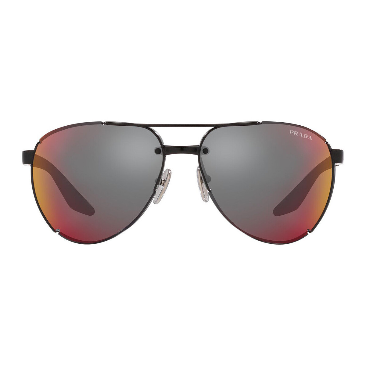 Hodinky & Bižuterie sluneční brýle Prada Occhiali da Sole  Linea Rossa PS51YS 1BO08F Černá