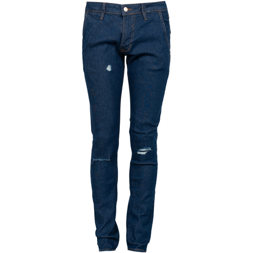 Textil Muži Kapsáčové kalhoty Guess X1RA16D4P37 Modrá