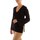 Textil Ženy Trička s krátkým rukávem Twin Set 232TP3035 Černá