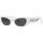 Hodinky & Bižuterie sluneční brýle D&G Occhiali da Sole Dolce&Gabbana DG6186 331287 Bílá