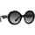 Hodinky & Bižuterie sluneční brýle D&G Occhiali da Sole Dolce&Gabbana DG4418 33728G Černá