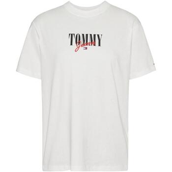 Textil Ženy Trička s krátkým rukávem Tommy Hilfiger  Bílá
