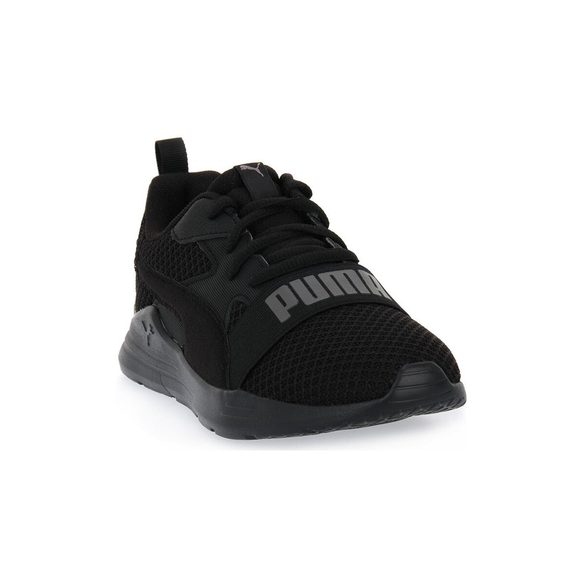 Boty Chlapecké Módní tenisky Puma 01 WIRED RUN PURE Černá