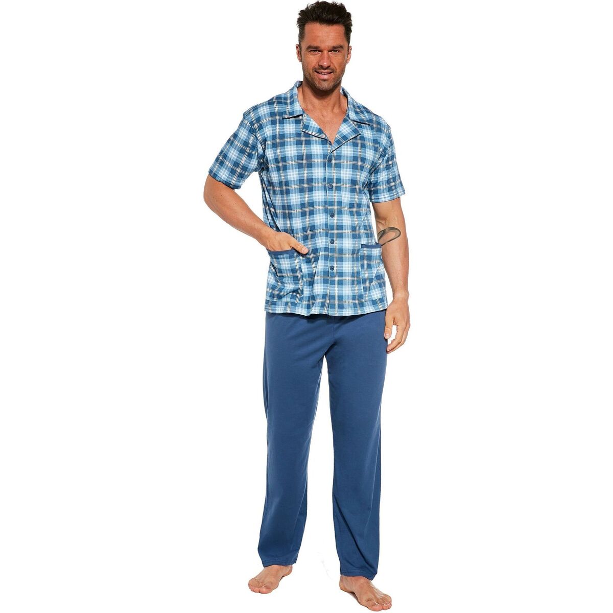 Textil Pyžamo / Noční košile Cornette Pánské pyžamo 318/48 