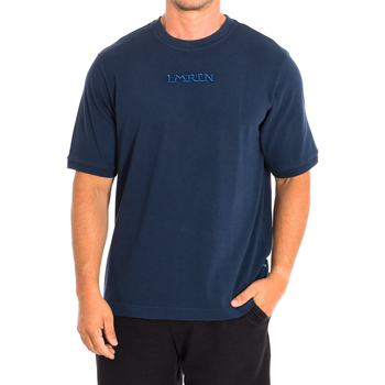 Textil Muži Trička s krátkým rukávem La Martina TMR008-JS303-07017 Tmavě modrá