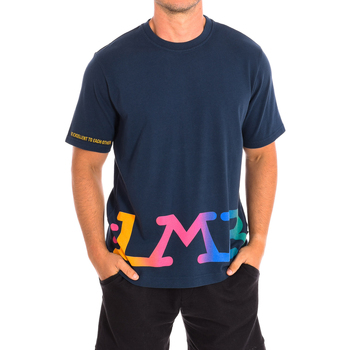 Textil Muži Trička s krátkým rukávem La Martina TMR303-JS303-07017 Tmavě modrá