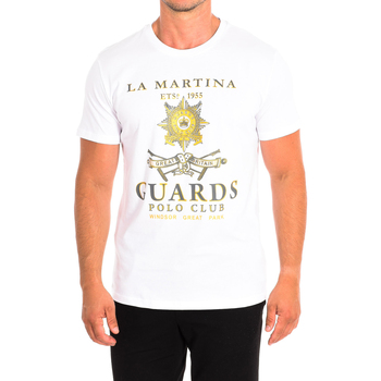 Textil Muži Trička s krátkým rukávem La Martina TMRG30-JS206-00001 Bílá