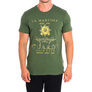 Textil Muži Trička s krátkým rukávem La Martina TMRG30-JS206-03175 Zelená