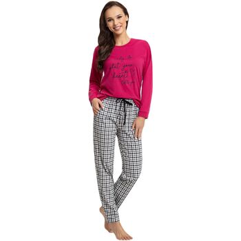 Textil Ženy Pyžamo / Noční košile Luna Dámské pyžamo 630 pink 