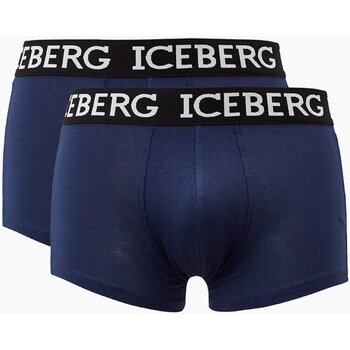 Spodní prádlo Muži Boxerky Iceberg ICE1UTR02 Modrá