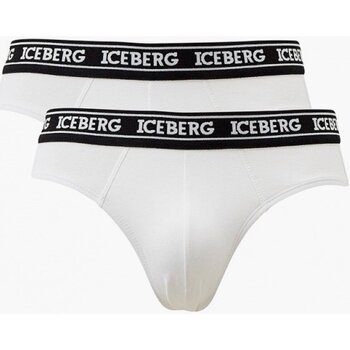 Spodní prádlo Muži Boxerky Iceberg ICE2USP02 Bílá