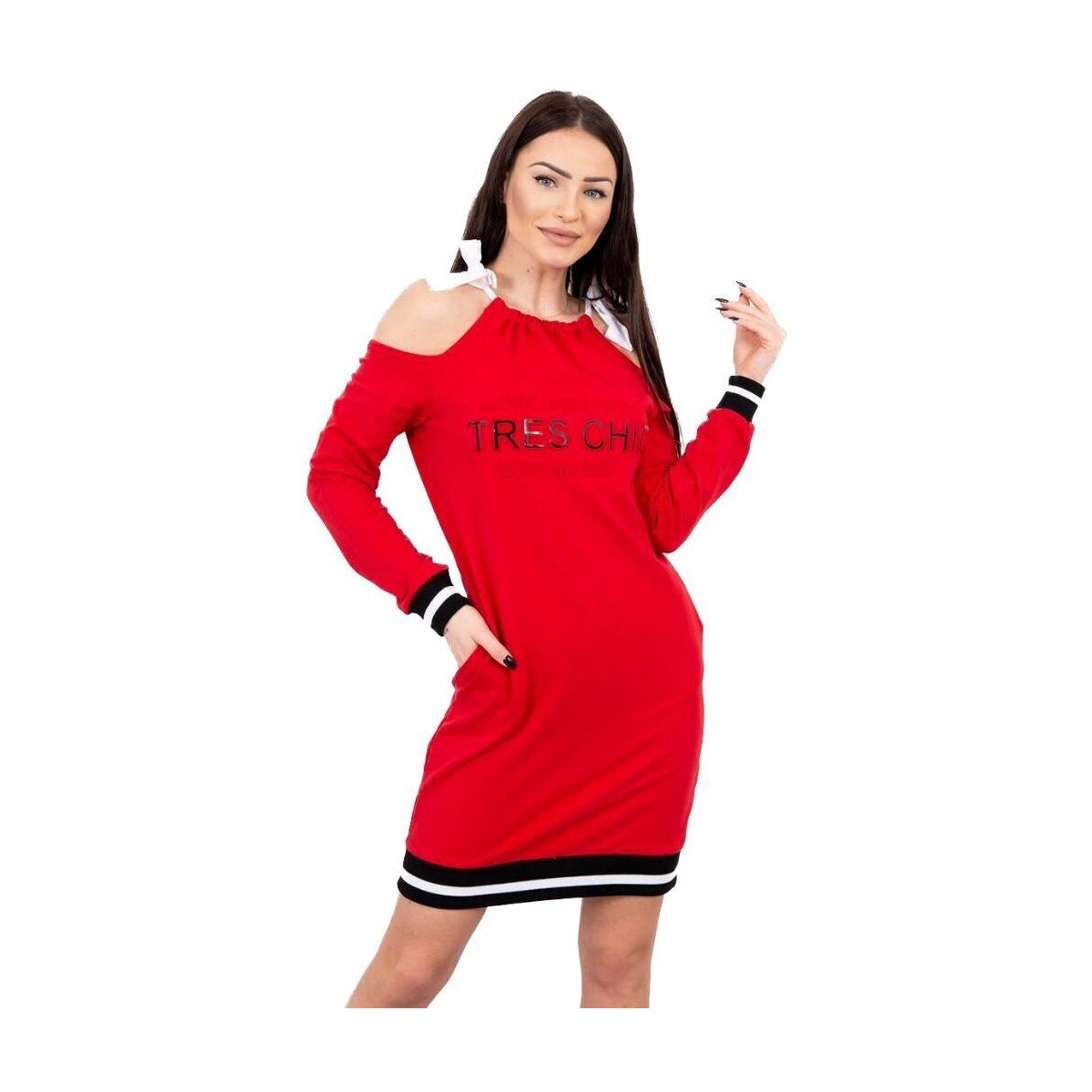 Textil Ženy Krátké šaty Kesi Dámské mini šaty Taking červená Červená