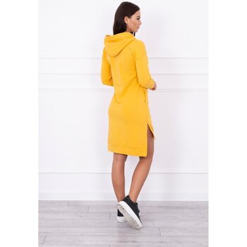 Kesi Dámské mini šaty Essylott hořčicová Žlutá