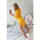Textil Ženy Krátké šaty Kesi Dámské mini šaty Essylott hořčicová Žlutá