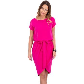 Textil Ženy Krátké šaty Kesi Dámské mini šaty Regular fuschiová Růžová
