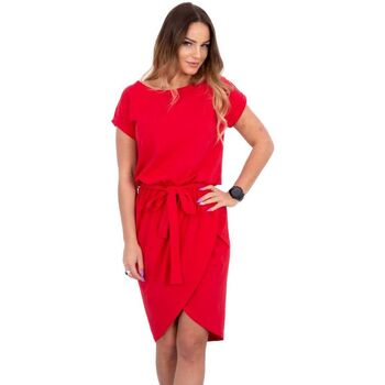 Textil Ženy Krátké šaty Kesi Dámské mini šaty Regular červená Červená