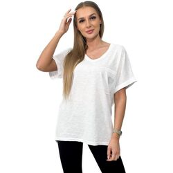 Textil Ženy Trička & Pola Kesi Dámské tričko s krátkým rukávem Branet bílá Bílá