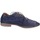 Boty Ženy Šněrovací polobotky  & Šněrovací společenská obuv Moma BC844 1AS443-0W Modrá