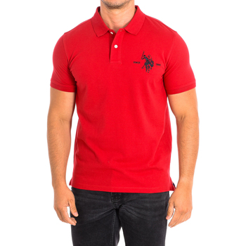 Textil Muži Polo s krátkými rukávy U.S Polo Assn. 61424-256 Červená