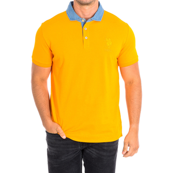 Textil Muži Polo s krátkými rukávy U.S Polo Assn. 61460-216 Žlutá