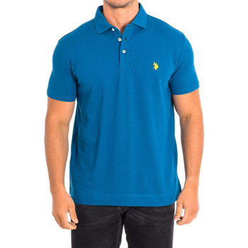 Textil Muži Polo s krátkými rukávy U.S Polo Assn. 61462-239 Modrá