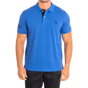 Textil Muži Polo s krátkými rukávy U.S Polo Assn. 64783-137 Modrá
