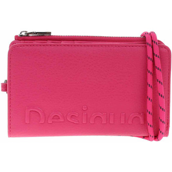 Taška Náprsní tašky Desigual dámská peněženka 23WAYP05 3002 fuchsia Růžová