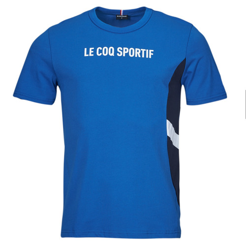Textil Muži Trička s krátkým rukávem Le Coq Sportif SAISON 1 TEE SS N°2 M Modrá