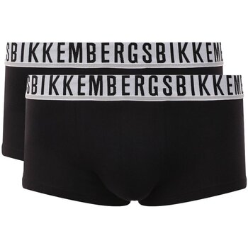Spodní prádlo Muži Boxerky Bikkembergs BKK1UTR01BI Černá