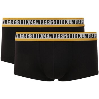 Spodní prádlo Muži Boxerky Bikkembergs BKK1UTR08BI Černá