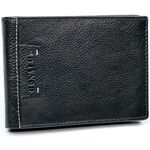 Pánská kožená peněženka Solt černá