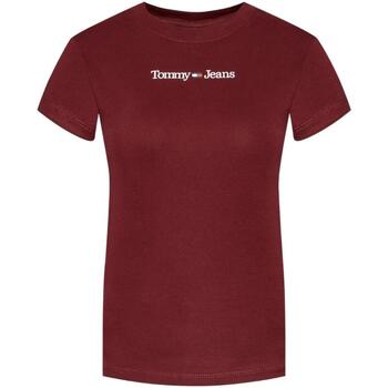 Textil Ženy Trička s krátkým rukávem Tommy Hilfiger  Červená
