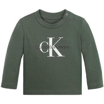 Textil Chlapecké Větrovky Calvin Klein Jeans  Zelená