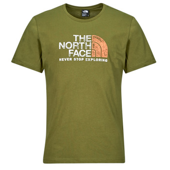 The North Face Trička s krátkým rukávem S/S RUST 2 - Khaki