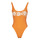 Textil Ženy jednodílné plavky Billabong ON ISLAND TIME ONE PIECE Oranžová