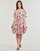 Textil Ženy Krátké šaty Roxy SEA SYMPHONY Bílá / Růžová