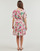 Textil Ženy Krátké šaty Roxy SEA SYMPHONY Bílá / Růžová