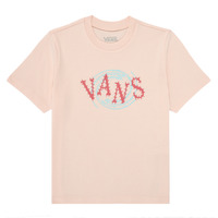 Textil Dívčí Trička s krátkým rukávem Vans INTO THE VOID BFF Růžová