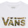 Textil Chlapecké Trička s krátkým rukávem Vans VANS CLASSIC LOGO FILL Bílá