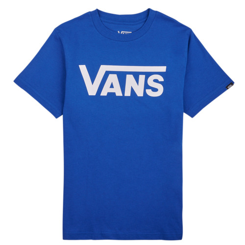 Textil Chlapecké Trička s krátkým rukávem Vans BY VANS CLASSIC Modrá